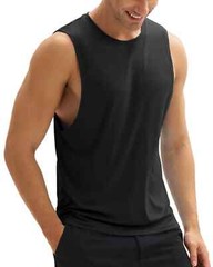 Mens Tank Top Sports Muscle Shirt Sleeveless Quick Dry Fitness Summer