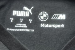 Puma ESS+ BMW Motorsport Logo Tee Black Men’s Size S Standard Fit NWT