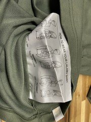 Lalabu Sage Green Kangaroo Pouch Blouse Shirt Top Medium Maternity Baby Carrier