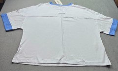 Songling New Trend Mens Pullover Shirt XL White Blue NWT