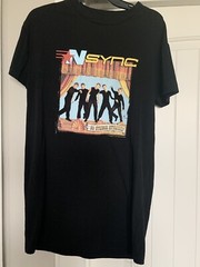 *NSYNC “No Strings Attached” Men’s Black Graphic T-shirt On *NSYNC Label Sz XS
