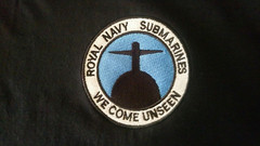 ROYAL NAVY SUBMARINE SERVICE WE COME UNSEEN T-SHIRT