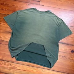 Vintage Gradient Sun Faded Pocket T-Shirt Men’s Size XL Green WIP Work Worn