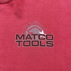 Vintage Matco Tools T-Shirt Mens XL Red Mechanic Tool Truck Automotive Workwear