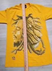 Bob Marley Zion Lion Rootswear T Shirt Sz S Rasta Tee Made in USA