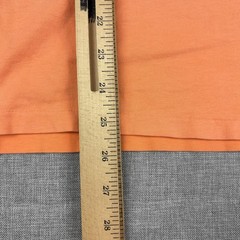 Polo Ralph Lauren Shirt Mens L Orange Crewneck Tagless Logo Tee Cotton Jersey