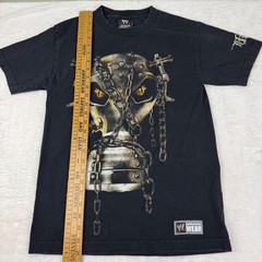 WWE Randy Orton Gas Mask Graphic T-Shirt Men Small Black Legend Killer Wrestling
