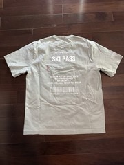 Helmut Lang Ski Pass Crew T-Shirt Men’s Rare Size Medium Mens Great Condition ‼️