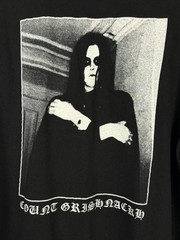1Burzum Aske Norwegian Black Metal Boot Long Sleeve Black Size ~L Tag Cut