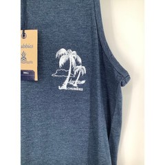 Chubbies Men’s S Blue The Relaxer Weekend Has Arrived Graphic Tank Top K24-17
