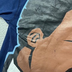 Vintage Platinum Fubu Fat Albert Shirt Mens XXL Blue Hip Hop Streetwear Y2K