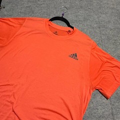 Adidas FreeLift Climalite Mens XL Neon Orange Training T-Shirt DU1384