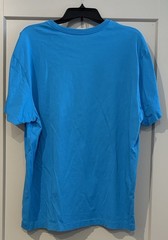 Men’s Cremieux Short Sleeve Blue Cotton T-Shirt Size L