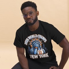 New York World Champs Shirt 2026 NY Basketball Brunson Tee