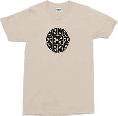 Personalised Retro Psychedelic 60’s T-Shirt – Add Your Own Text, Various Colours