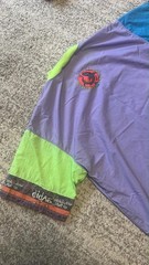 Ultra Rare Vintage 80s Adidas x Stüssy Beachwear Short Sleeve Top – Size L