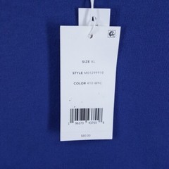 VINCE Shirt Mens XL Blue Pullover Crew Short Sleeve 100% Cotton T-Shirt Tee