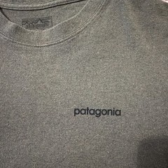 Patagonia Worn Wear T-shirt Men’s M Green Large Logo Recycled Cotton Blend Green