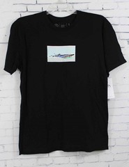 Neff Dreamboat Cotton Crew Neck Short Sleeve Tee T-Shirt, Men’s Large, Black New