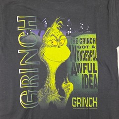 VTG 1999 Suess Wear “Grinch Got A Wonderful Awful Idea” Shirt Sz Lg NWT New Look