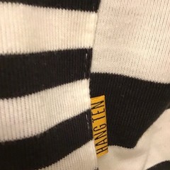 Vintage Hang Ten T-shirt 80s 90s Board Stripes Pocket MADE IN USA Surfer L Surf