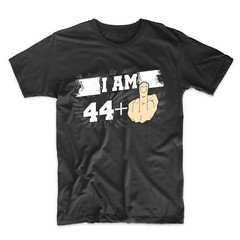 45th Birthday Shirt For Men – I Am 44 Plus Middle Finger 45 Years Old T-Shirt