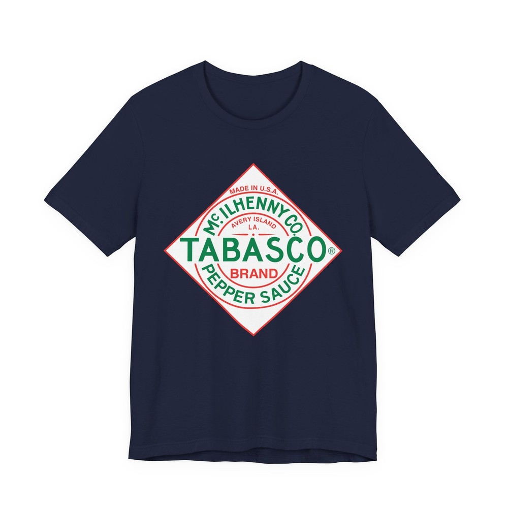 Vintage Tabasco Sauce Logo Unisex T-Shirt Hot Sauce Graphic Tee S-5XL