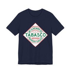 Vintage Tabasco Sauce Logo Unisex T-Shirt Hot Sauce Graphic Tee S-5XL