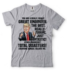 Engineer Tee Donald Trump Funny T-shirt Birthday Gift Trump Political Shirt