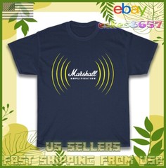 Marshall Amplification Logo Men’s T-Shirt American Style T Shirt