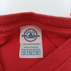 Delta Pro Weight T Shirt Mens XL Peach