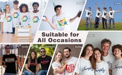 Custom Shirt We Print Anything Unlimited Text Logo Photo Personalized Unisex Tee