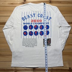 2019 Beast Coast Brooklyn NYC World Champions Hip Hop Long Sleeve Shirt – Large