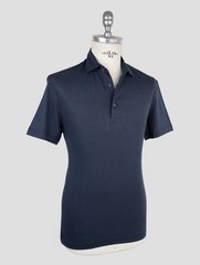 NEW KIRED BLUE NAVY SUPIMA COTTON POLO US 38 – EU 48 KR27