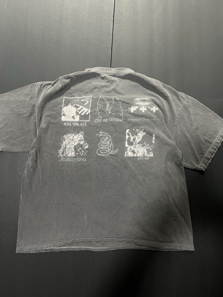 Y2K Metallica black band tee Size XL stains as shown #metallica #bandtee #rock