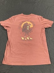 5.11 Shirt Mens Medium Red No Rucks Given Skeleton Tactical Graphic Tee Top