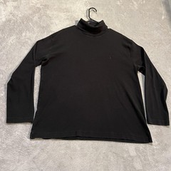 Polo Ralph Lauren Turtleneck Shirt Mens XL Black Long Sleeve Pony Logo