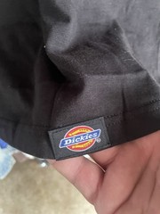 Dickies Men’s Short Sleeve Tri-Color Logo T-Shirt Black Xl Lot Of 2