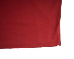 Kired by Kiton $395 NWT Red Slim Polo Shirt Piquet Crepe Cotton L (52 IT)