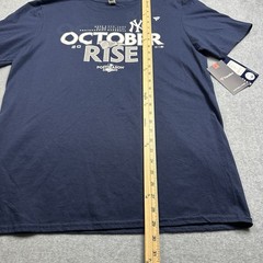 Men’s L/G New York Yankees Fanatics Navy 2022 Postseason Locker Room T-Shirt