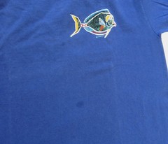 1980’s Vintage T Shirt Crazy Shirts Hawaii Tribal Art Palani Maui USA Cotton