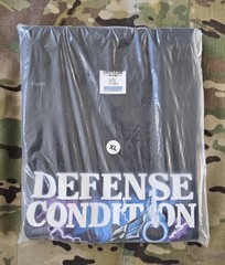 XL – DEFCON Group – Defense Condition – Black Extra Large – NOT SupDef WRMFZY