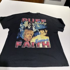 Puff Daddy Faith Evans shirt XL RAP DIDDY BAD BOY RECORDS BOOT REPRINT