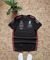 Mercedes-Benz Petronas Racing Black Tee Official Licensed Product Size M Men’s