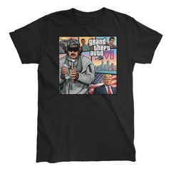 MADURO CAPTURED GTA T-Shirt Black S-3XL Trump Venezuela USA US Forces Gift Funny