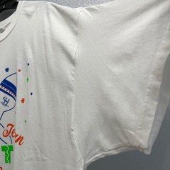 Gildan T-Shirt 2XL White Harlingen Texas Winter Texas Fiesta 2019 Print