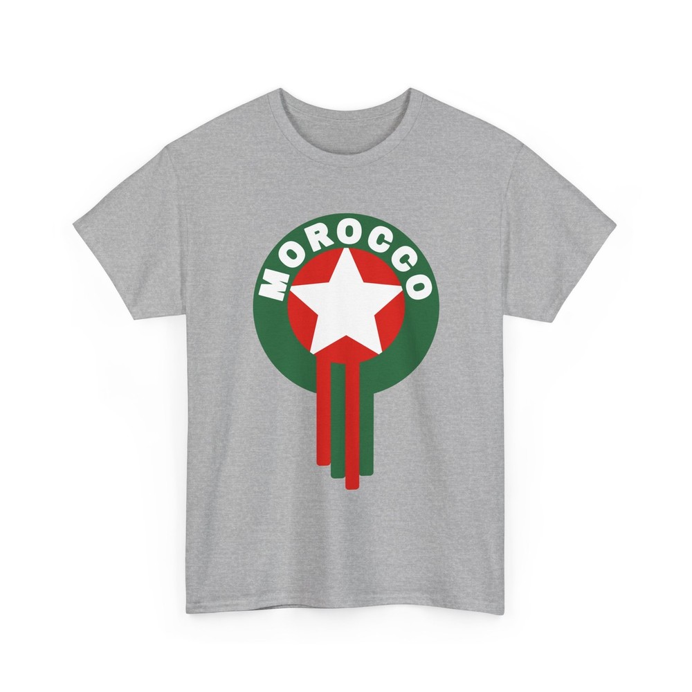 Morocco Shirt, Morocco Flag Moroccan Soccer Jersey Style Shirt