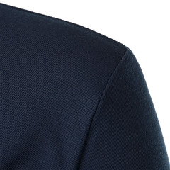 Camiseta Con Cuello Levantado Cremallera Para Hombre Camisa De Manga Corta Men