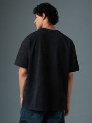Marvel Daredevil Men’s Oversized Vintage Wash T-shirt – Premium Fabric Summer