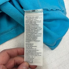 Vintage Abercrombie Muscle Fit Blue Tshirt Men’s Size L Embroidered Y2k